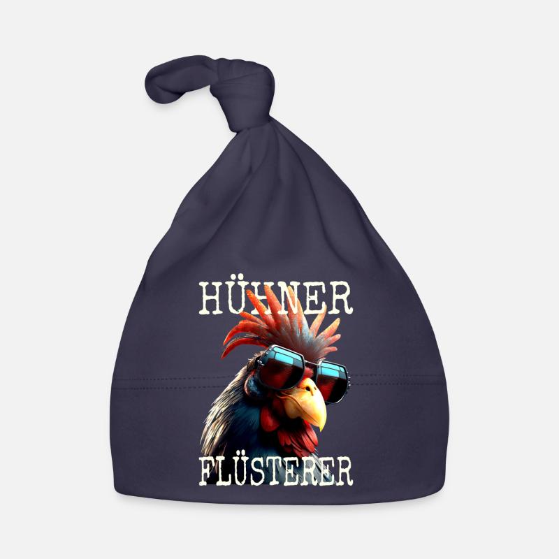 Hühner Flüsterer Hahn Chicken Daddy Landwirt Huhn Baby Bio-Mütze
