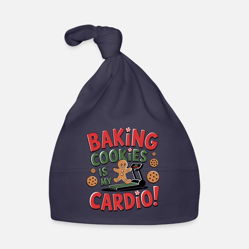 Christmas Time Cookies Gingerbread Baking Organic Baby Cap