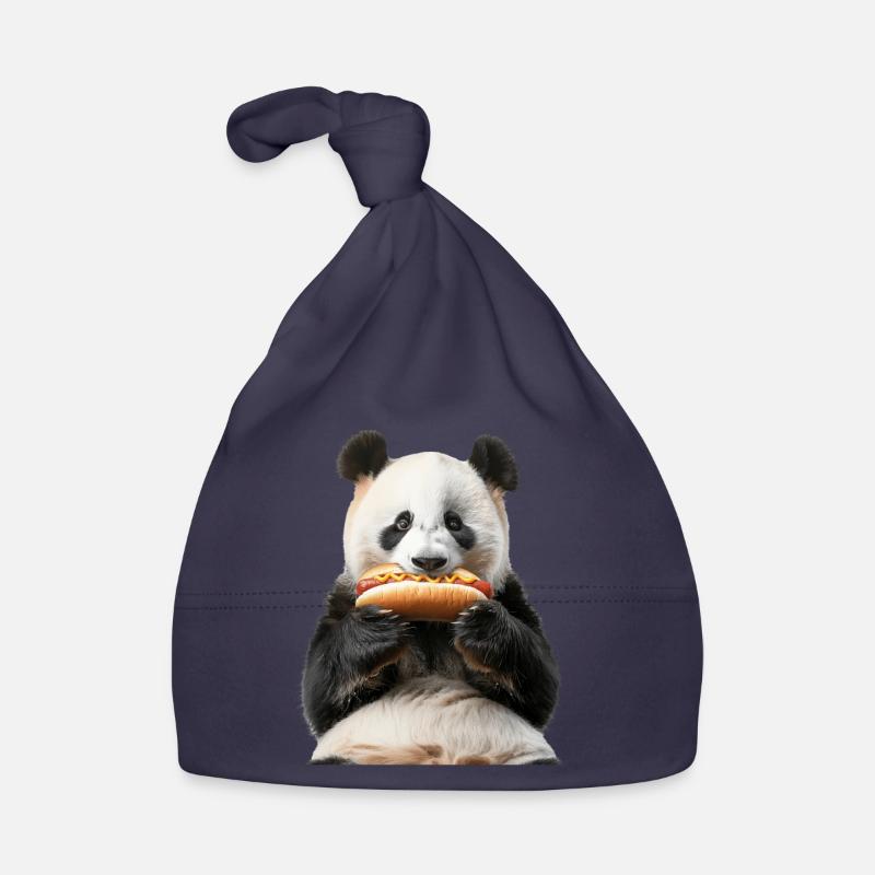 Panda Organic Baby Cap