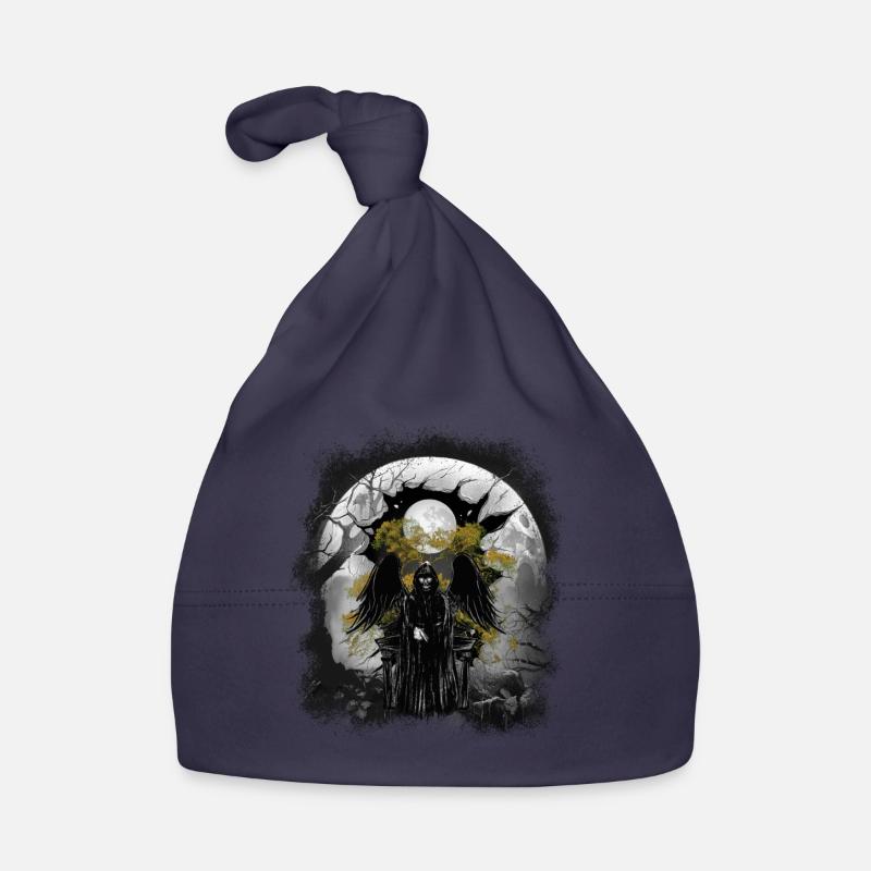 mystical halloween ghost ghost ghost Organic Baby Cap
