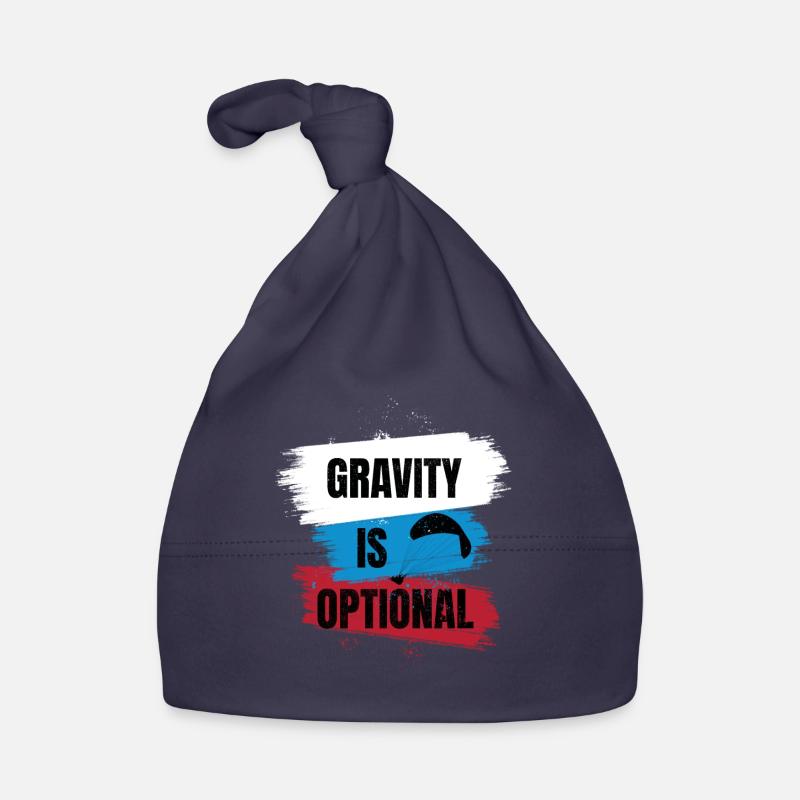 Gravity Is Optional – Paragliding Freedom Organic Baby Cap