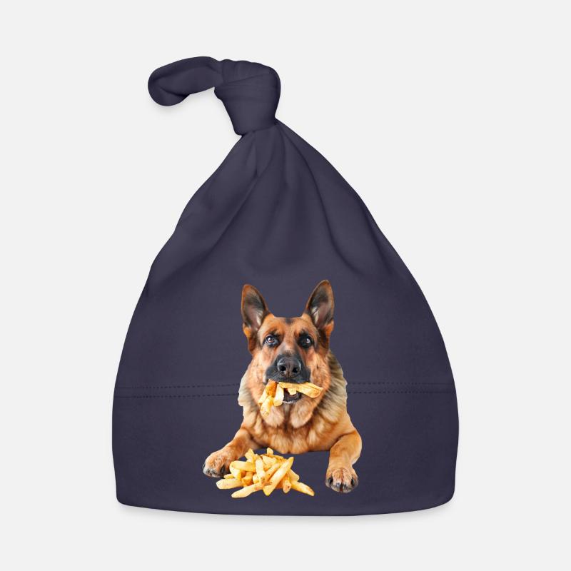 Deutscher Schäferhund Baby Bio-Mütze