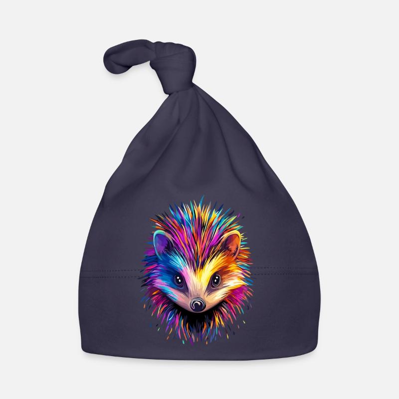 Hérisson Hérisson à ventre blanc Hérisson épineux Amour Hérisson mignon Bonnet bio Bébé