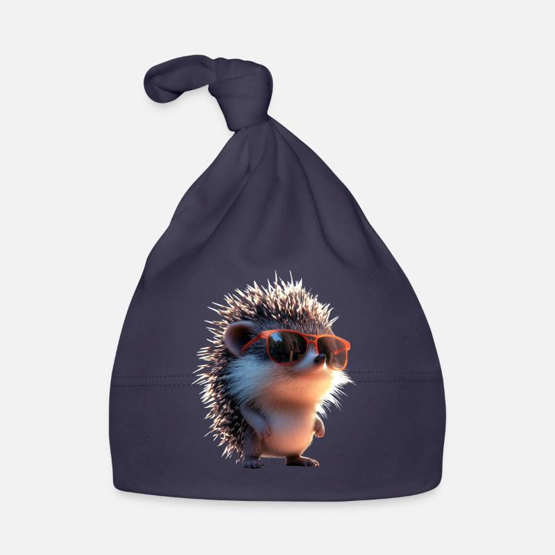 Hérisson Hérisson à ventre blanc Hérisson épineux Amour Hérisson mignon Bonnet bio Bébé
