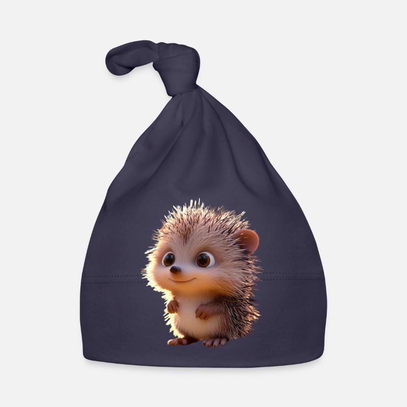 Hérisson Hérisson à ventre blanc Hérisson épineux Amour Hérisson mignon Bonnet bio Bébé
