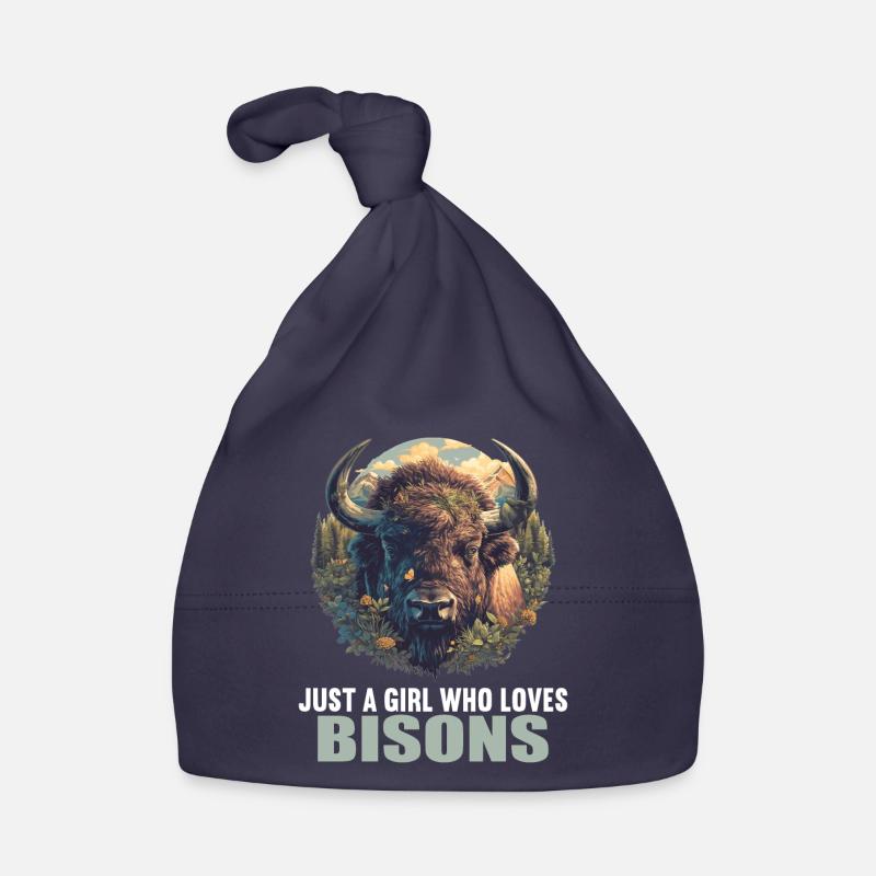 Bisons Bison Organic Baby Cap