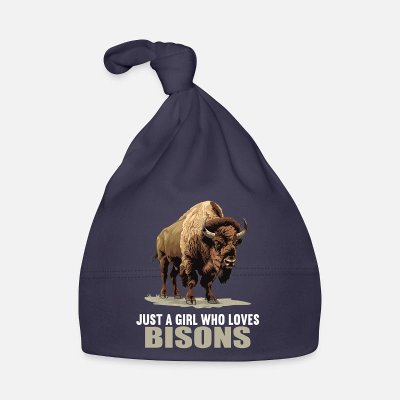 Bisons Bison Organic Baby Cap