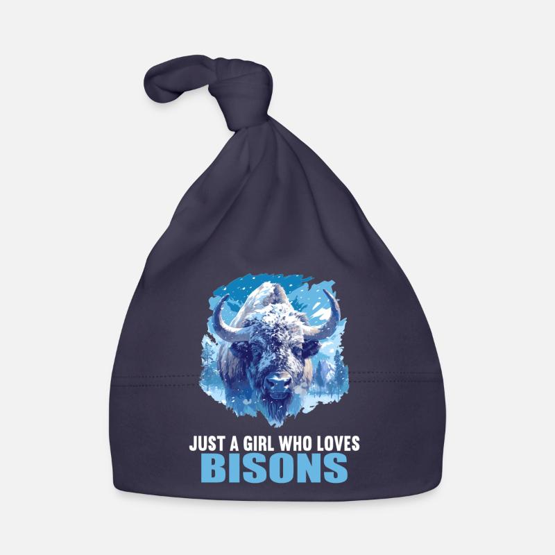 Bisons Bison Organic Baby Cap