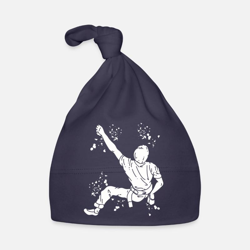 Boulderer Colorsplash Boulder Bouldern Baby Bio-Mütze