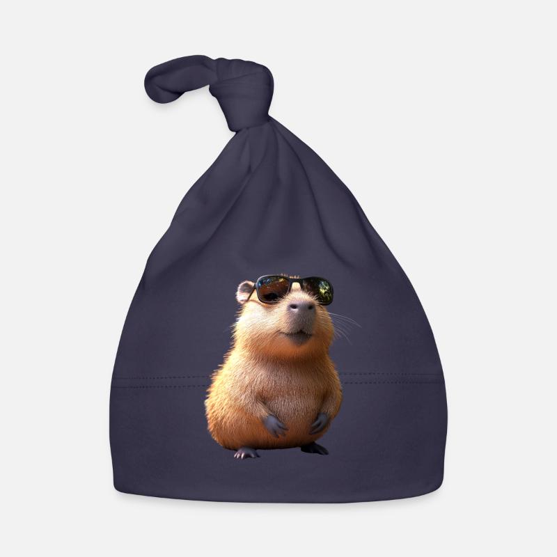 Capybara Be Capy Capybara Drôle Capybara Bonnet bio Bébé