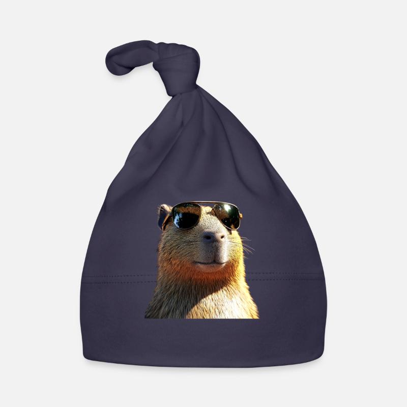 Capybara Be Capy Wasserschwein Lustiges Capybara Baby Bio-Mütze