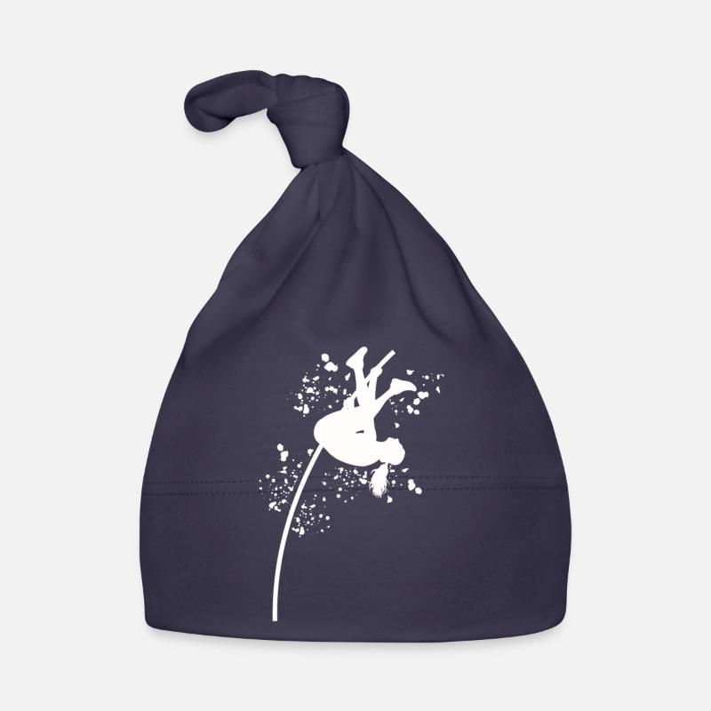 Pole Vaulter Kids Pole Vault Organic Baby Cap