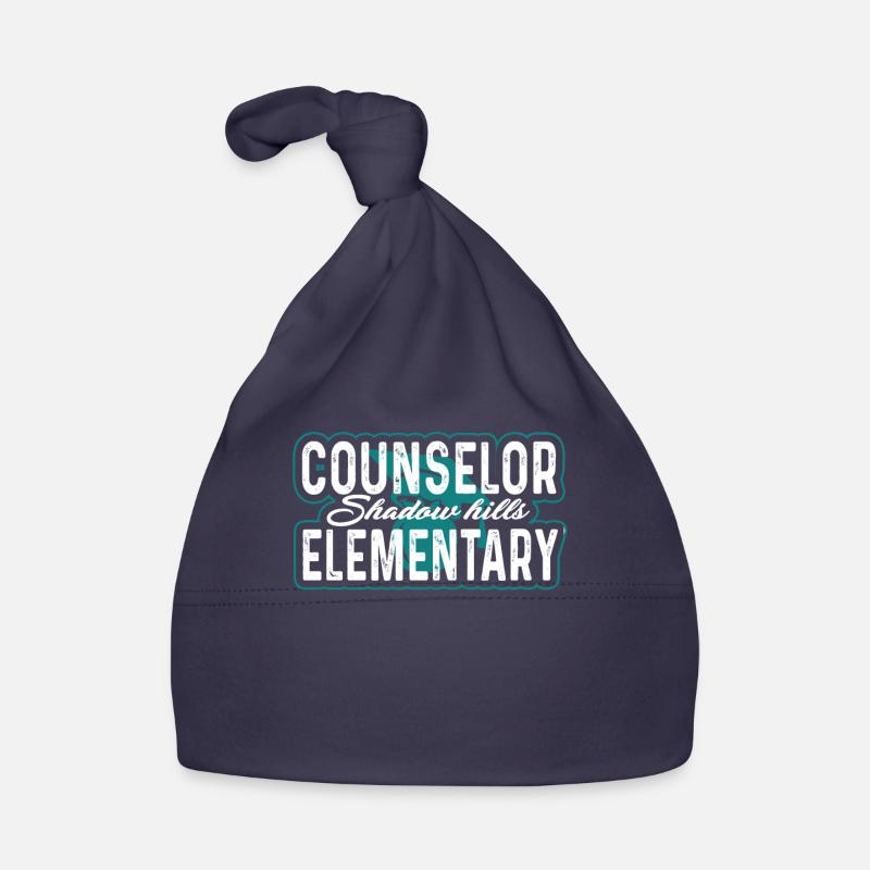 School Counselor Shadow Hills Elementary Organic Baby Cap