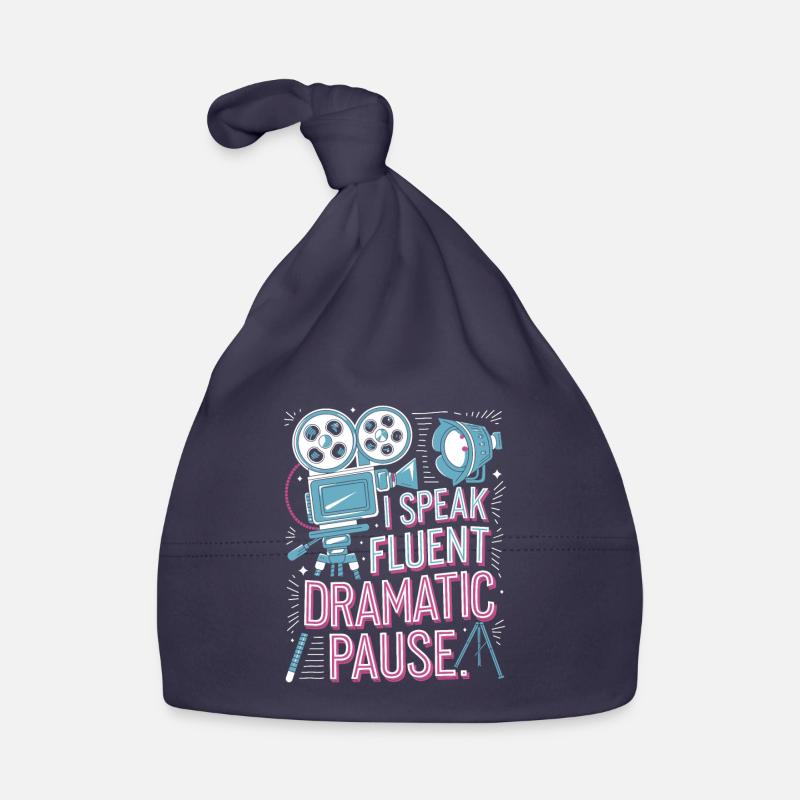 Acteur - Bonnet bio Bébé - marine