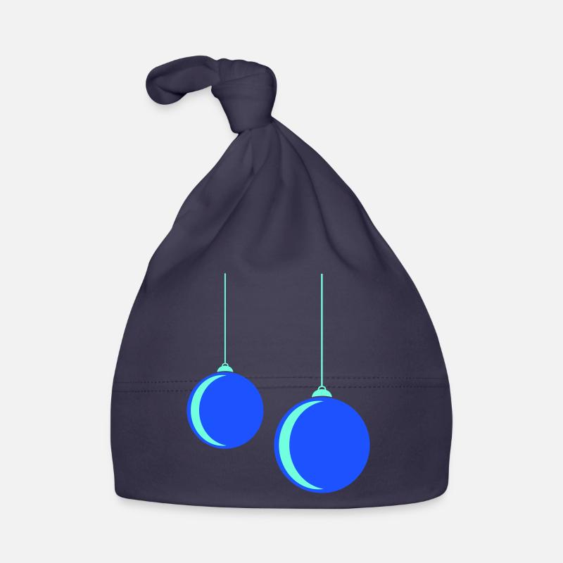 Weihnachtskugel Baby Bio-Mütze