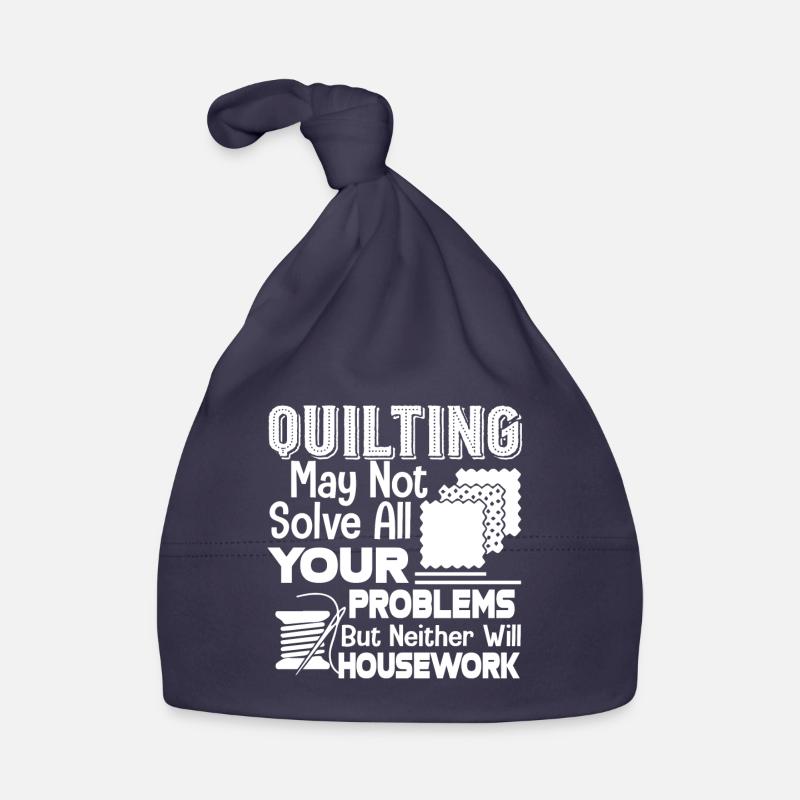 Quilting Solves Your Housework Organic Baby Cap