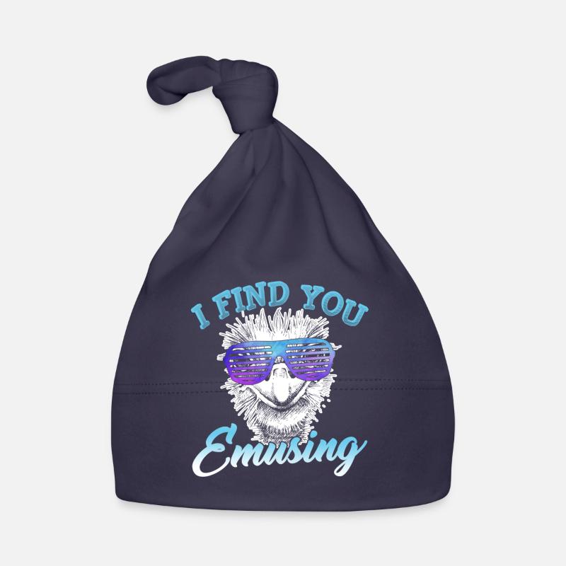 Emu I Find You Emusing Organic Baby Cap