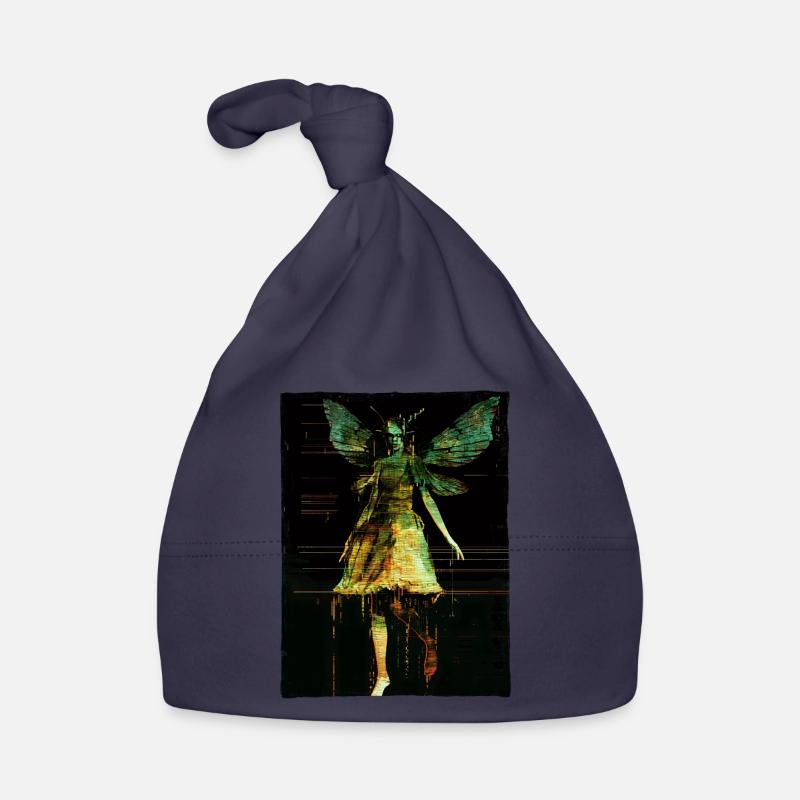 Fairycore Dark Fairy Cybergoth Glitch Graphismes Bonnet bio Bébé