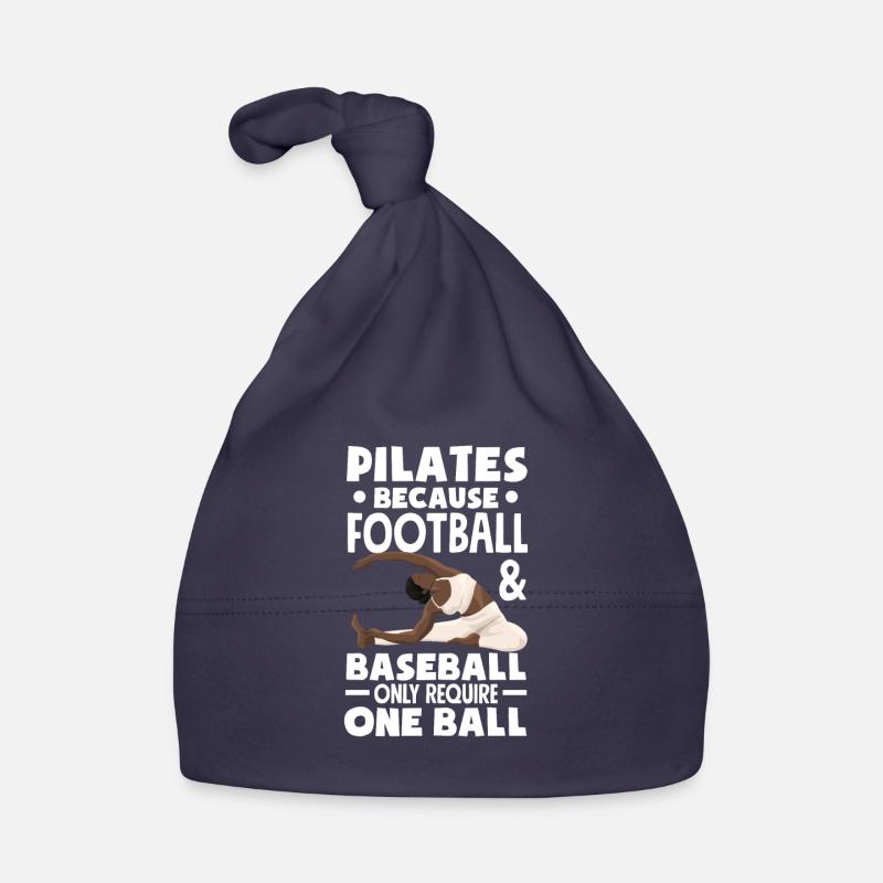 Lustiges Pilates Geschenk Baby Bio-Mütze