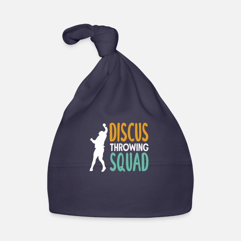 Discus Discus Throw Athlete Athlete Gift Organic Baby Cap