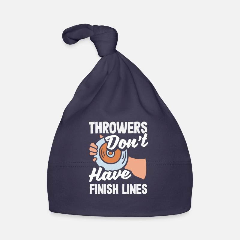 Discus Discus Throw Athlete Athlete Gift Organic Baby Cap