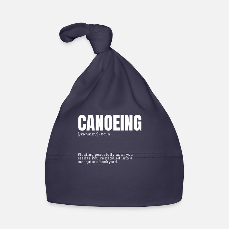 Funny Canoeing Definition Baby Bio-Mütze