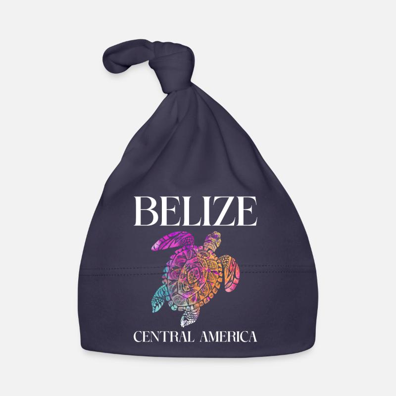 Belize Latino Belizer Belizerin Maya Geschenk Baby Bio-Mütze