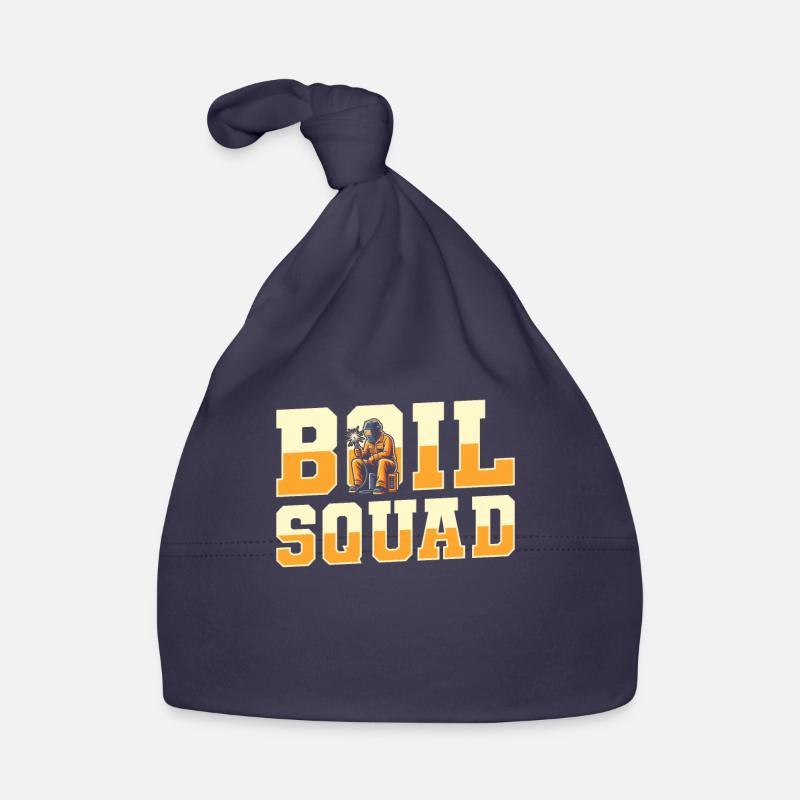 Boilersmith Squad Organic Baby Cap