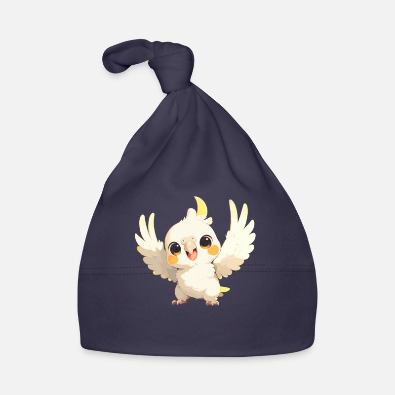 Cacatoès Cacatoès Cacatoès Bonnet bio Bébé