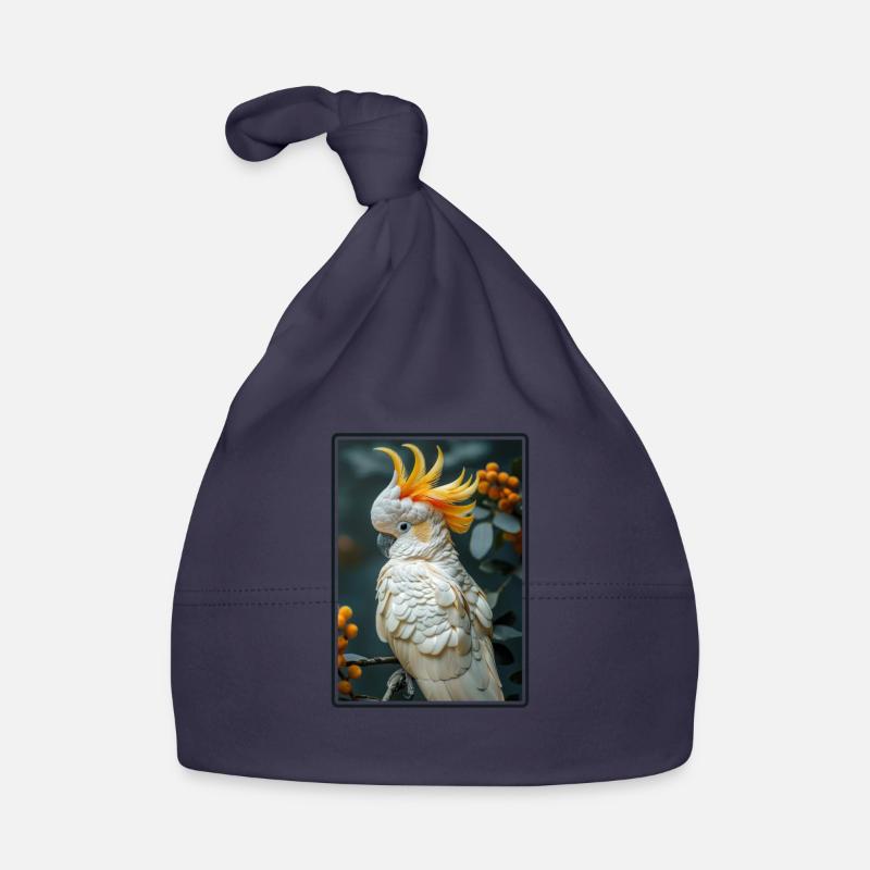 Cacatoès Cacatoès Cacatoès Bonnet bio Bébé