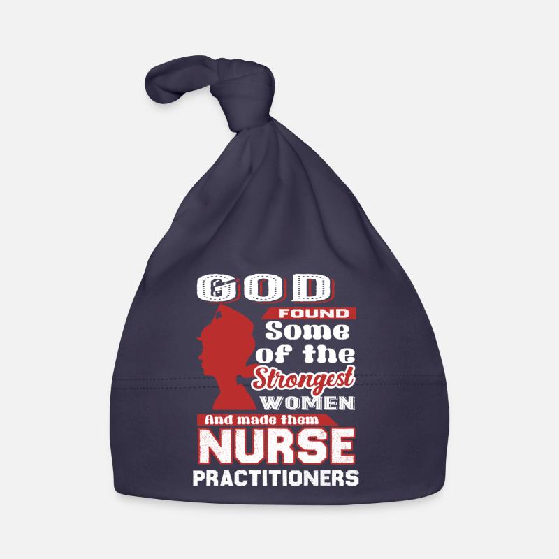Nurse Practitioner God Made Nurse Practitioners Organic Baby Cap