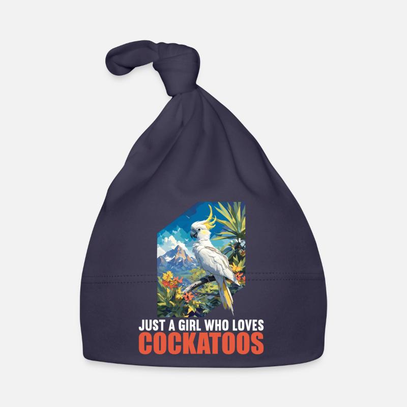 Cacatoès Cacatoès Cacatoès Bonnet bio Bébé