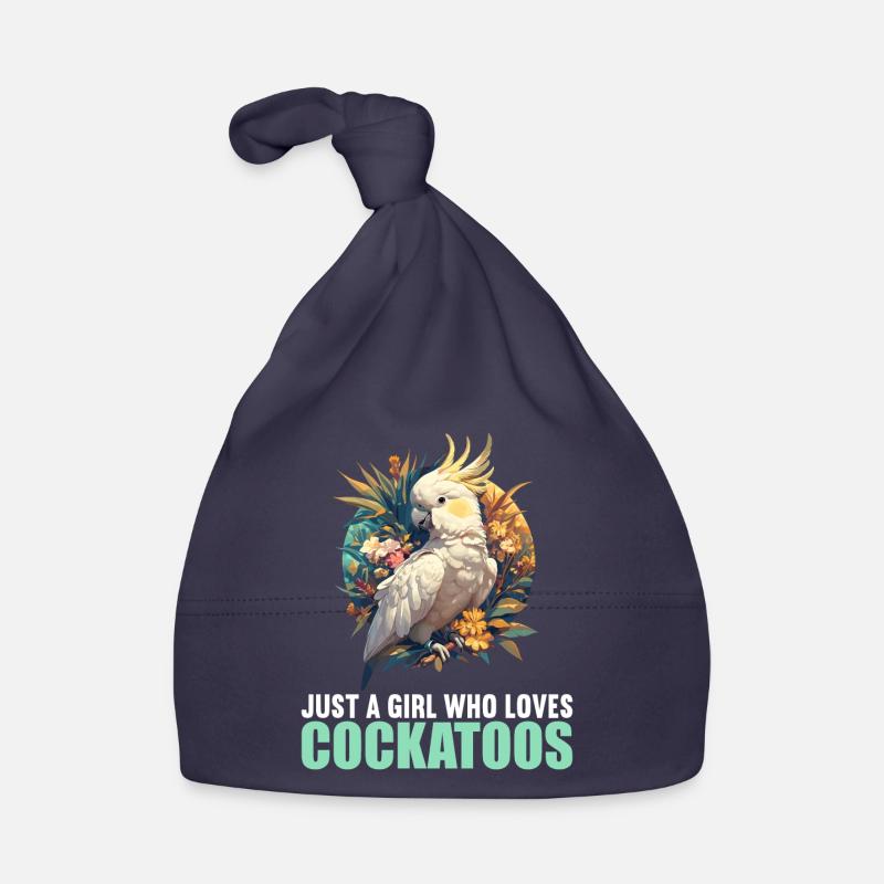 Cacatoès Cacatoès Cacatoès Bonnet bio Bébé