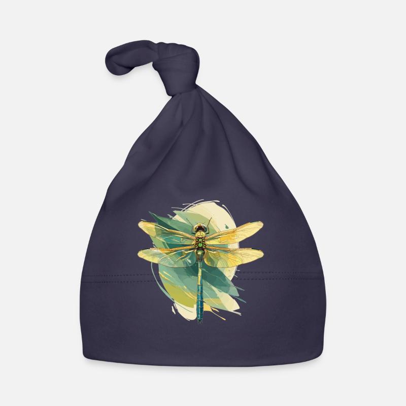Libellen Libelle Baby Bio-Mütze