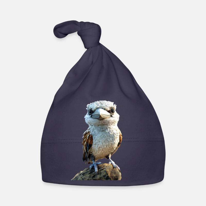 Kookaburra Jägerliest Lachender Hans Süßer Vogel Baby Bio-Mütze