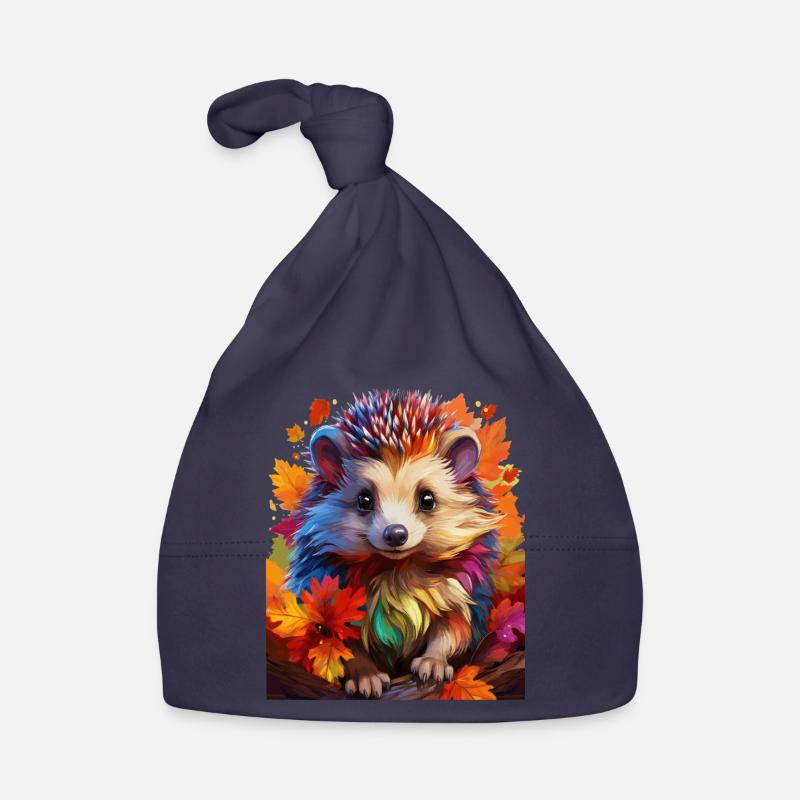 Igel Baby Bio-Mütze