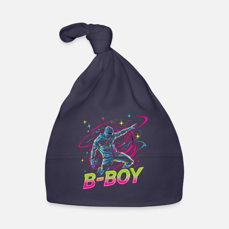 B-Boy Breakdance Breakdancer Urban Hip Hop Baby Bio-Mütze