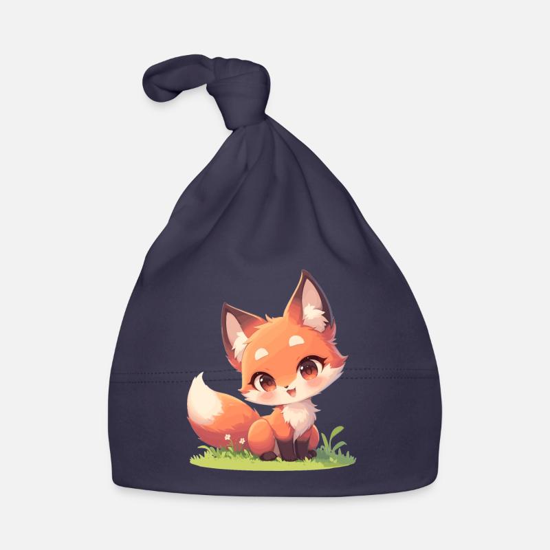 Foxes Fox Organic Baby Cap