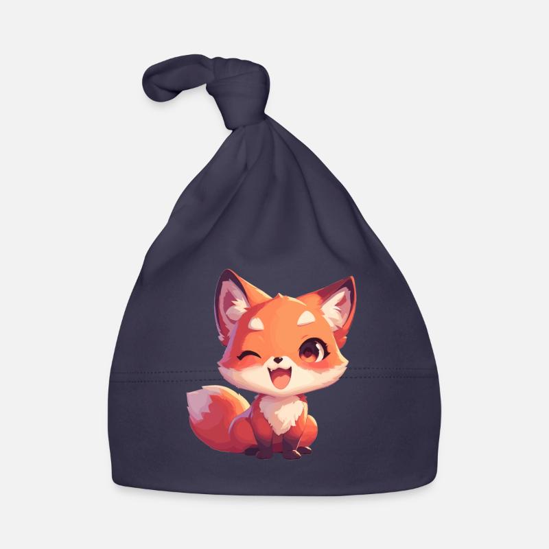 Foxes Fox Organic Baby Cap