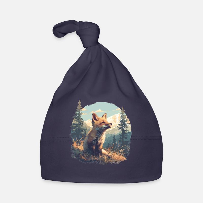 Foxes Fox Organic Baby Cap