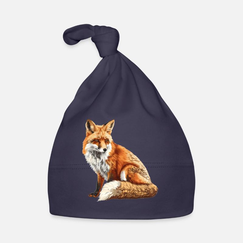 Foxes Fox Organic Baby Cap