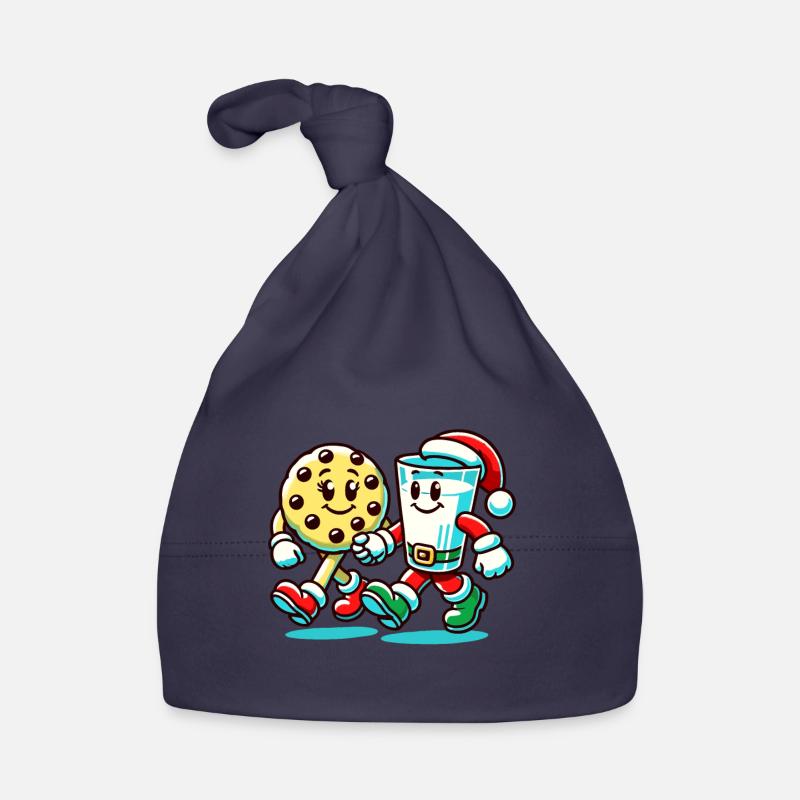 Joyeux Noël Biscuits Et Lait Bonnet bio Bébé