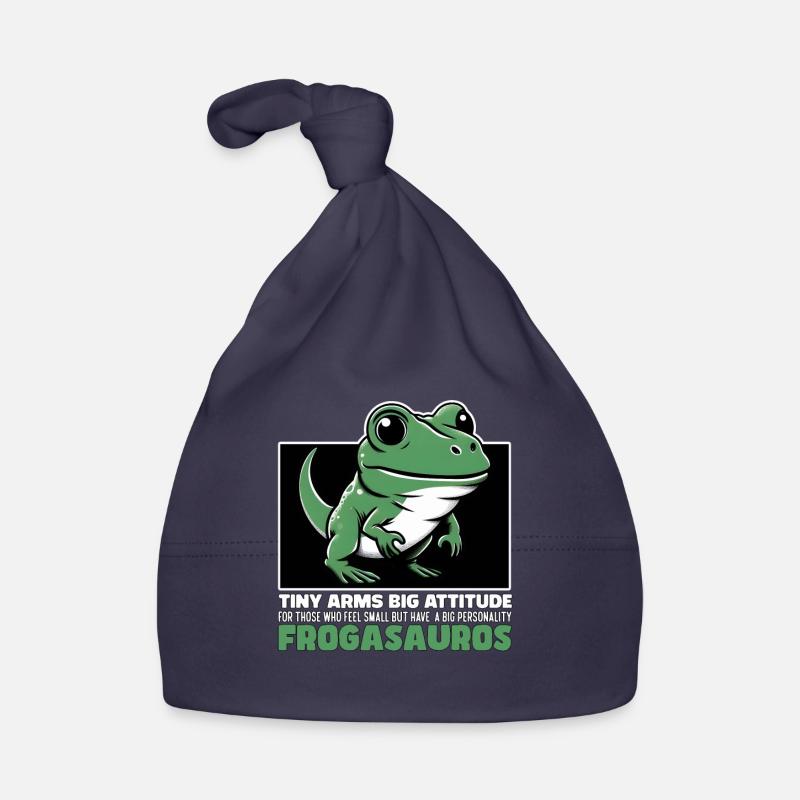 PETITS BRAS GRANDE ATTITUDE - FROGASAURUS Bonnet bio Bébé
