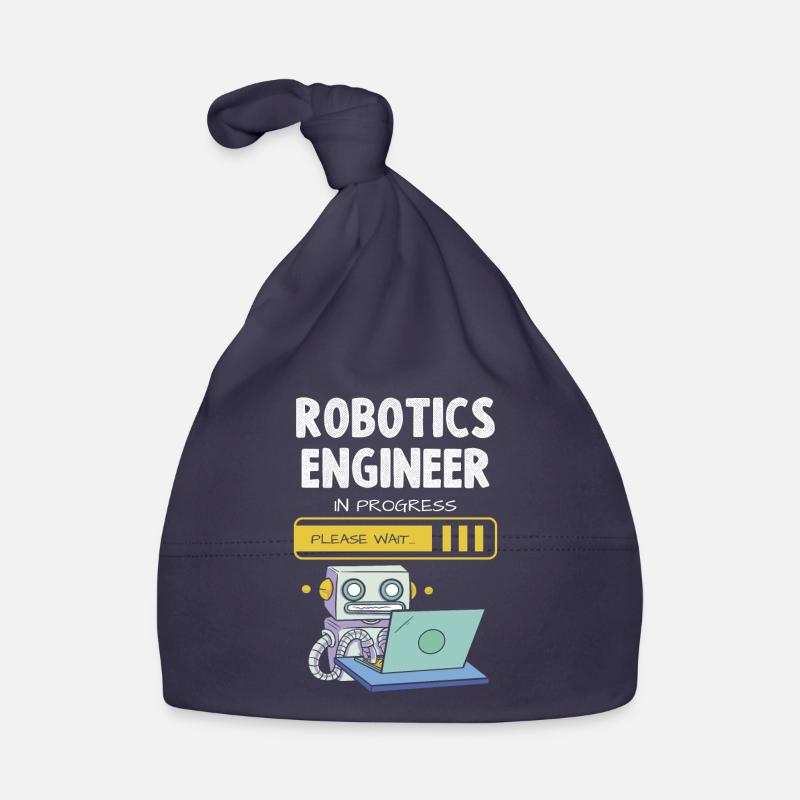 Robotics Engineer In Progress Please Wait Organic Baby Cap