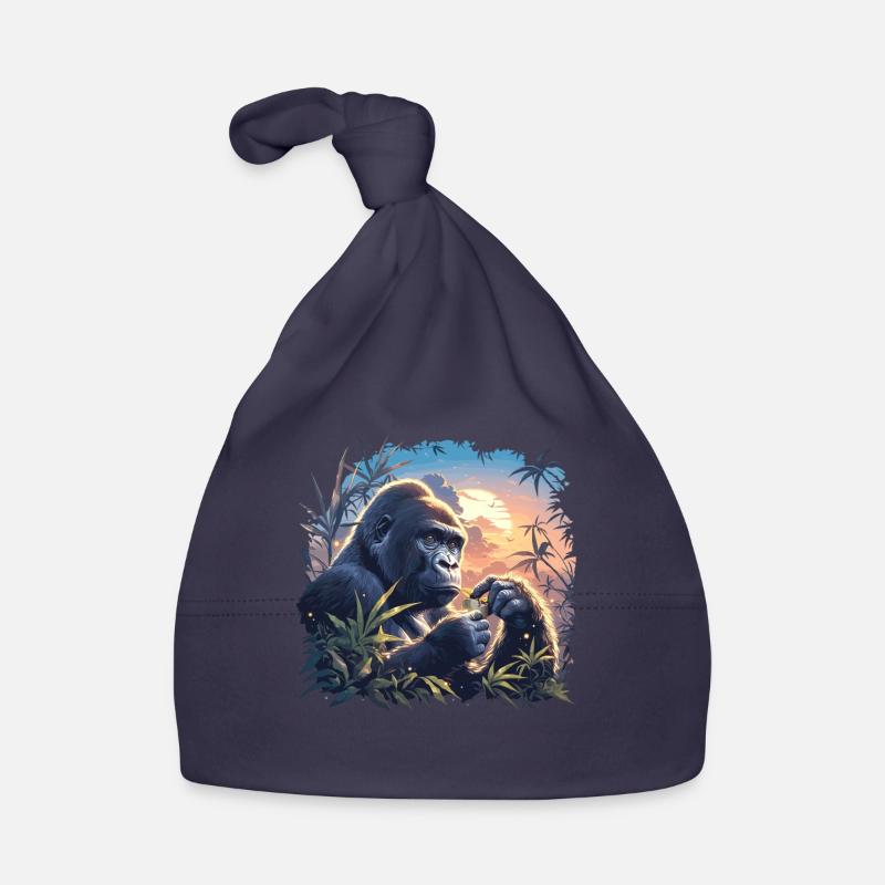 Gorilles Gorilles Bonnet bio Bébé