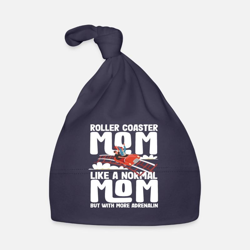 Achterbahn Mama Mehr Adrenalin Spaß Baby Bio-Mütze