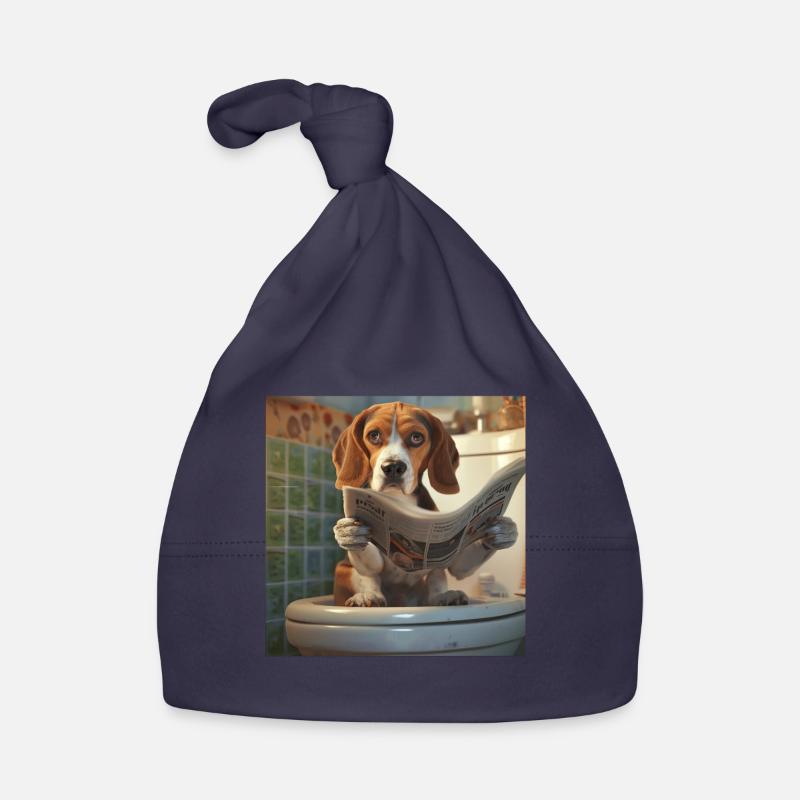 Beagle Baby Bio-Mütze