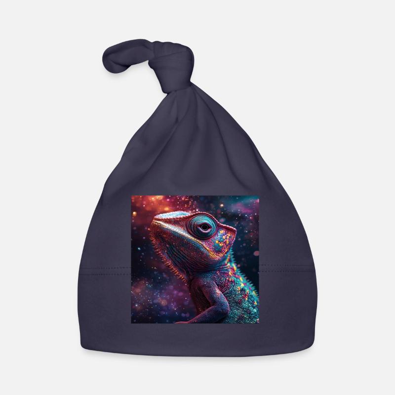 Chamäleon Baby Bio-Mütze