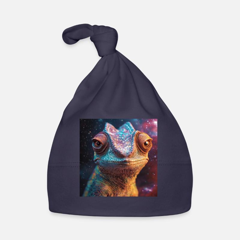 Chamäleon Baby Bio-Mütze
