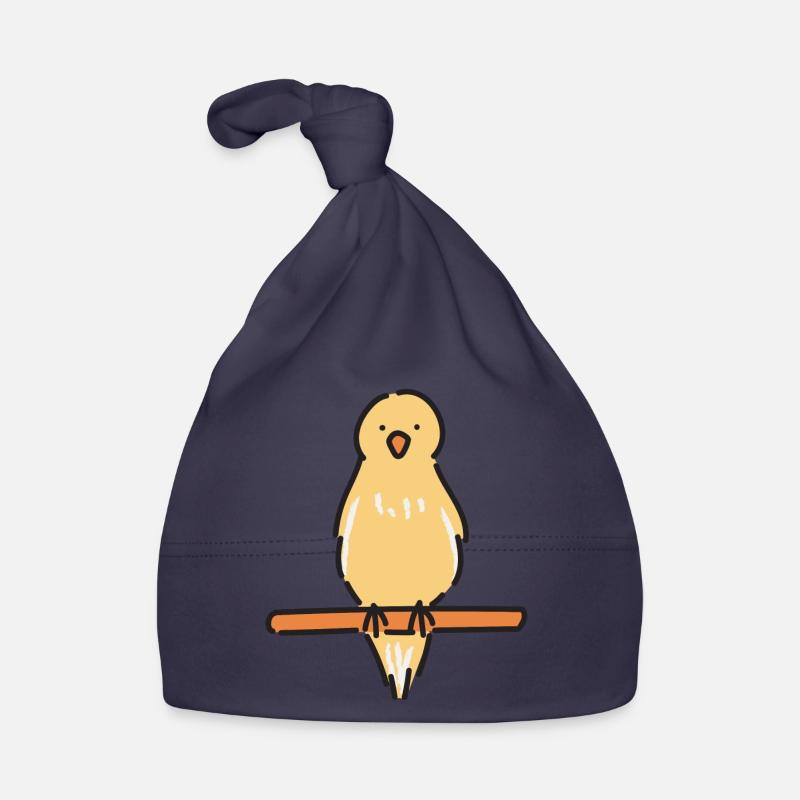 Melodic Canary Organic Baby Cap